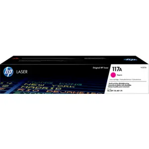 Hp Colour Laser jet Toner Cartridge Original 117A Magenta ( With The Set)