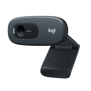 Logitech C270 HD 720p Webcam – Clear Video Calling with Built-in Microphone